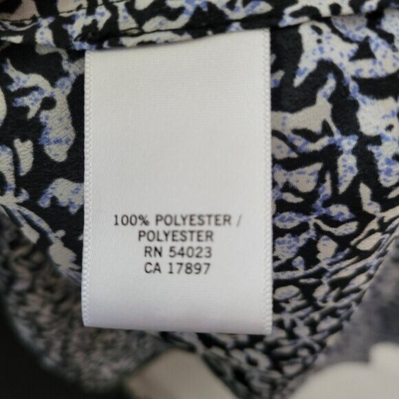 Banana Republic Peplum Blouse Medium BOHO gathered Peasant puff slvs see desc! - Picture 11 of 11